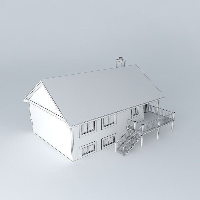 House Free 3D model_4