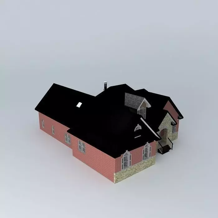 House Free 3D model_0