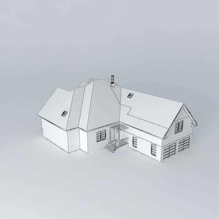 House Free 3D model_4