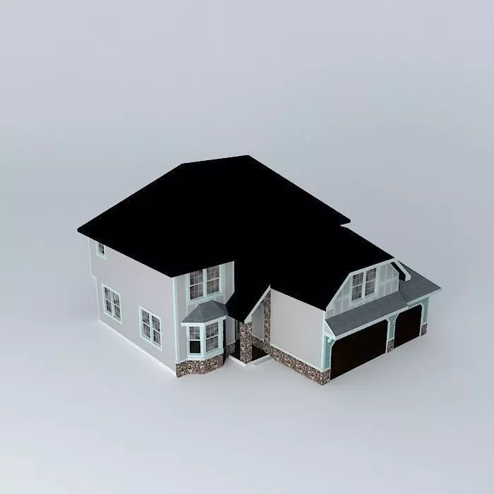 House Free 3D model_0