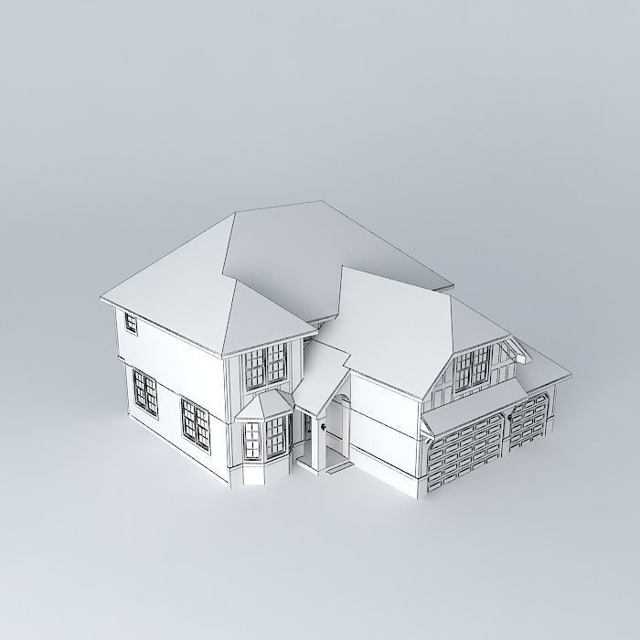 House Free 3D model_3