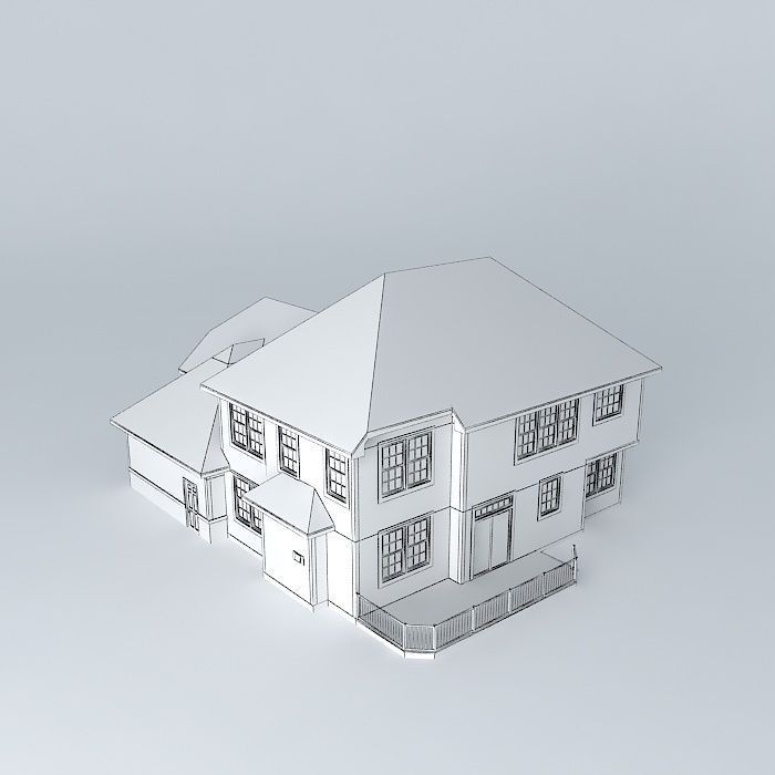 House Free 3D model_4
