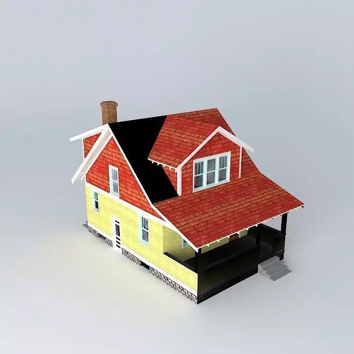 Cottage house Free 3D model