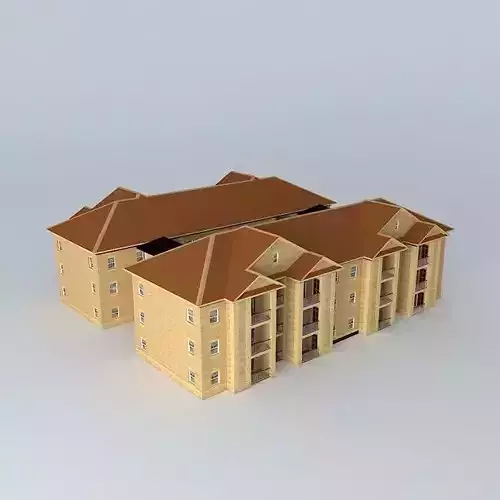 Paladian Village Apartments Free 3D model
