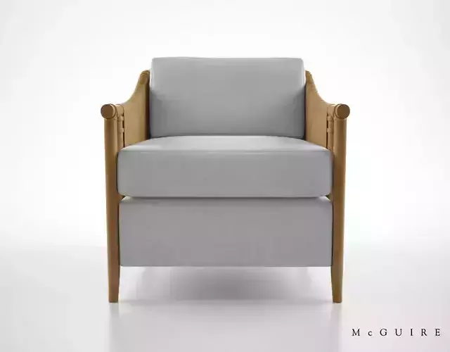 McGuire Furniture Bill Sofield Jolie lounge chair