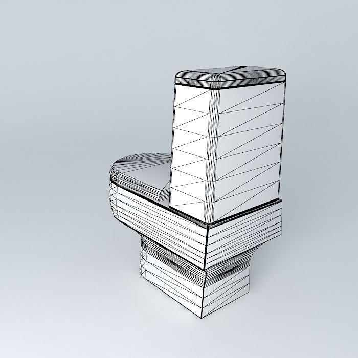 Toilet Free 3D model_4