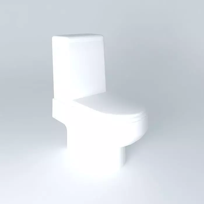 Toilet Free 3D model_0