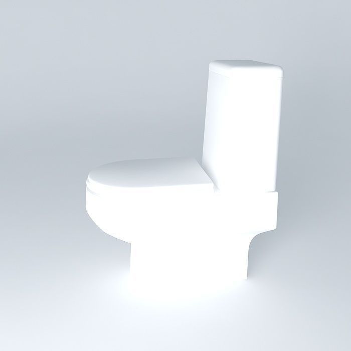 Toilet Free 3D model_2