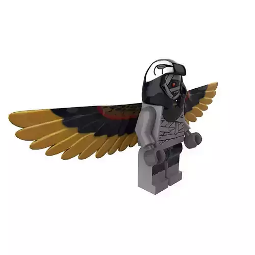 Flying Attack Mummy 3D model