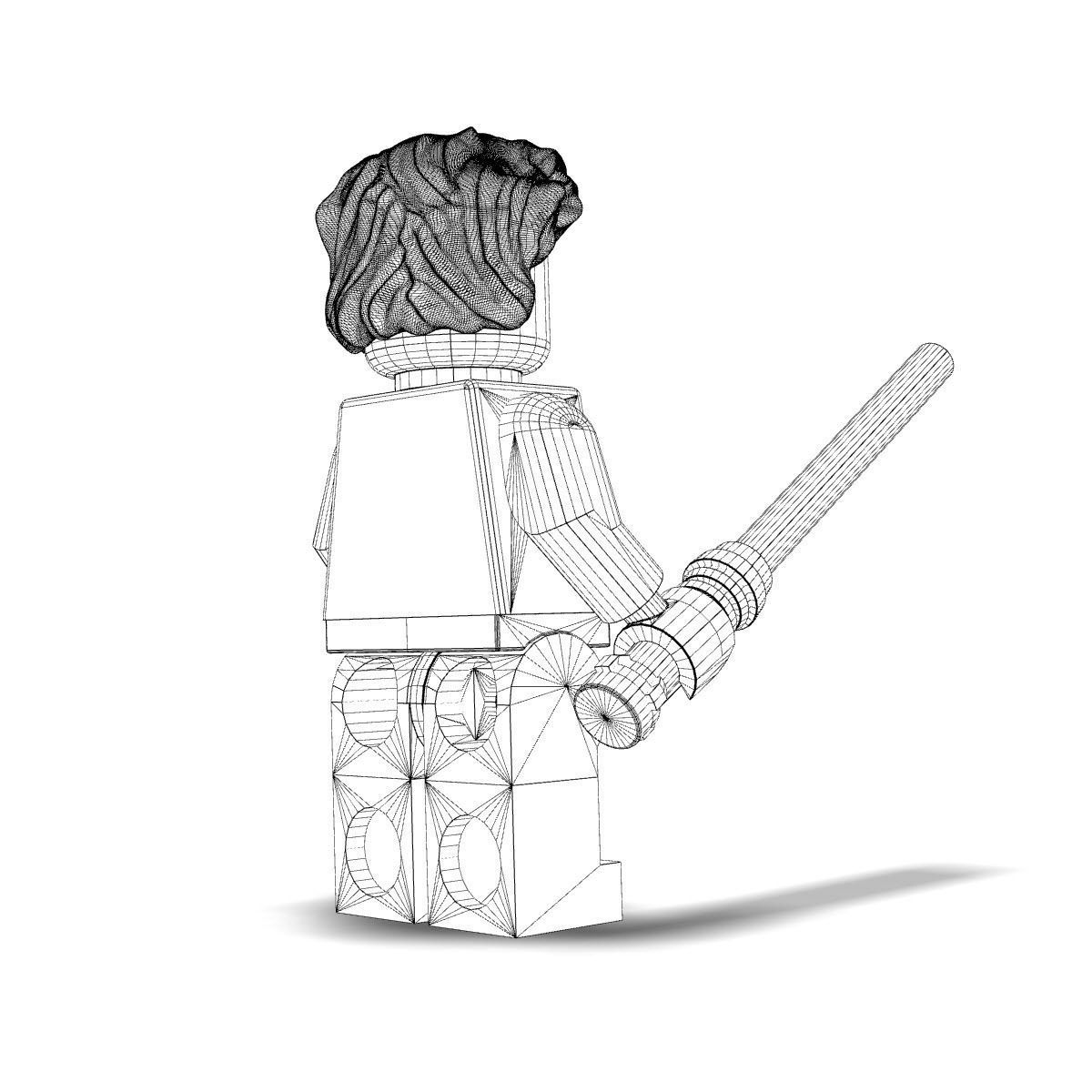 Anakin Corrupt 3D model_6