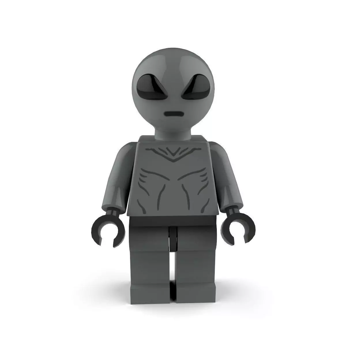 その他 Grey type Alien figure modeled object The Grey Alien Area 51 Action Figure | eBay