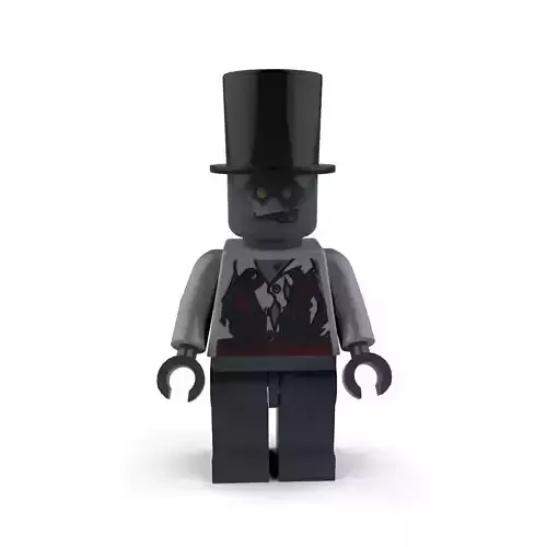 Zombie Groom 3D model