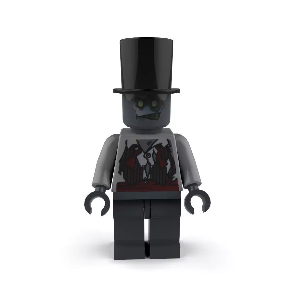 Zombie Groom 3D model_0