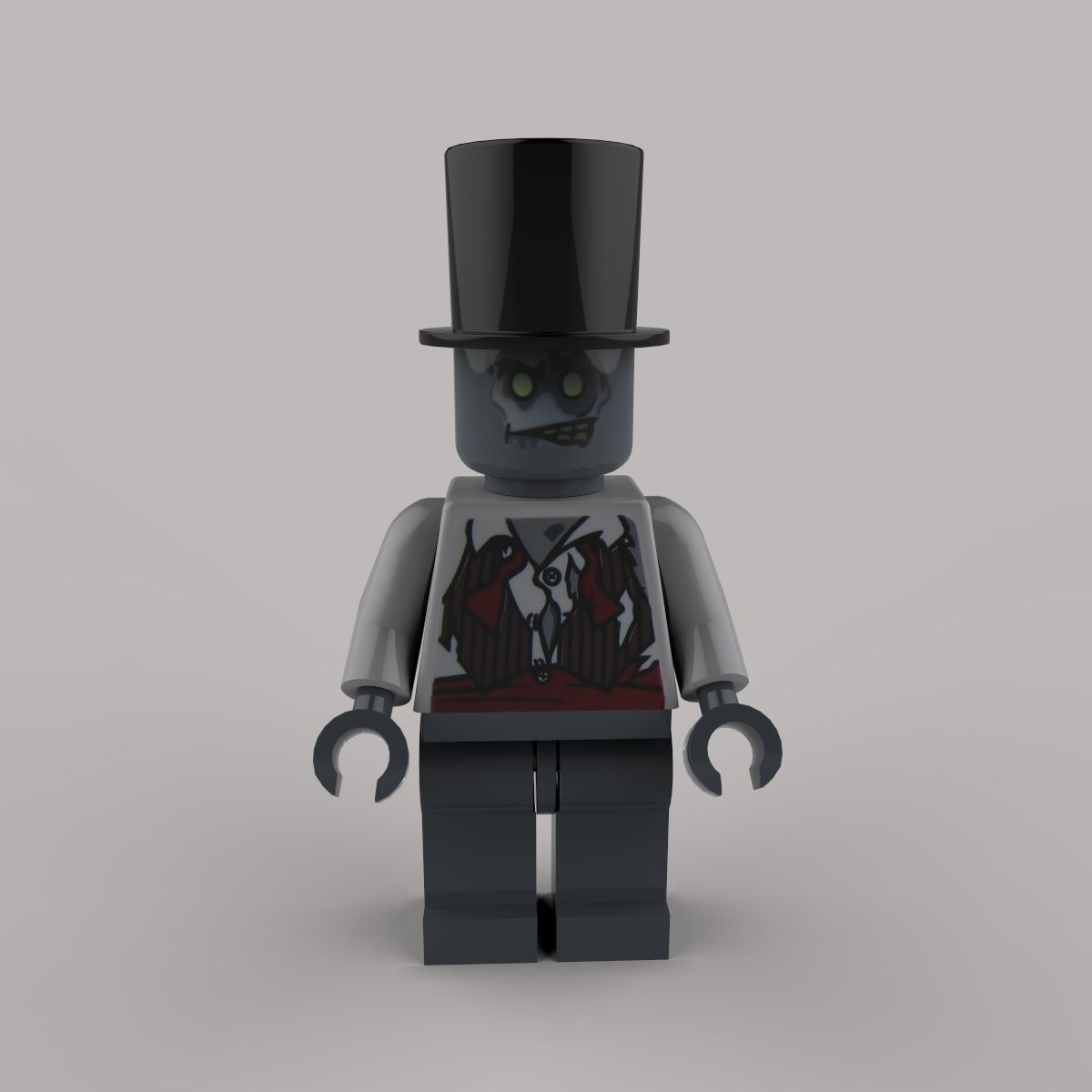 Zombie Groom 3D model_1