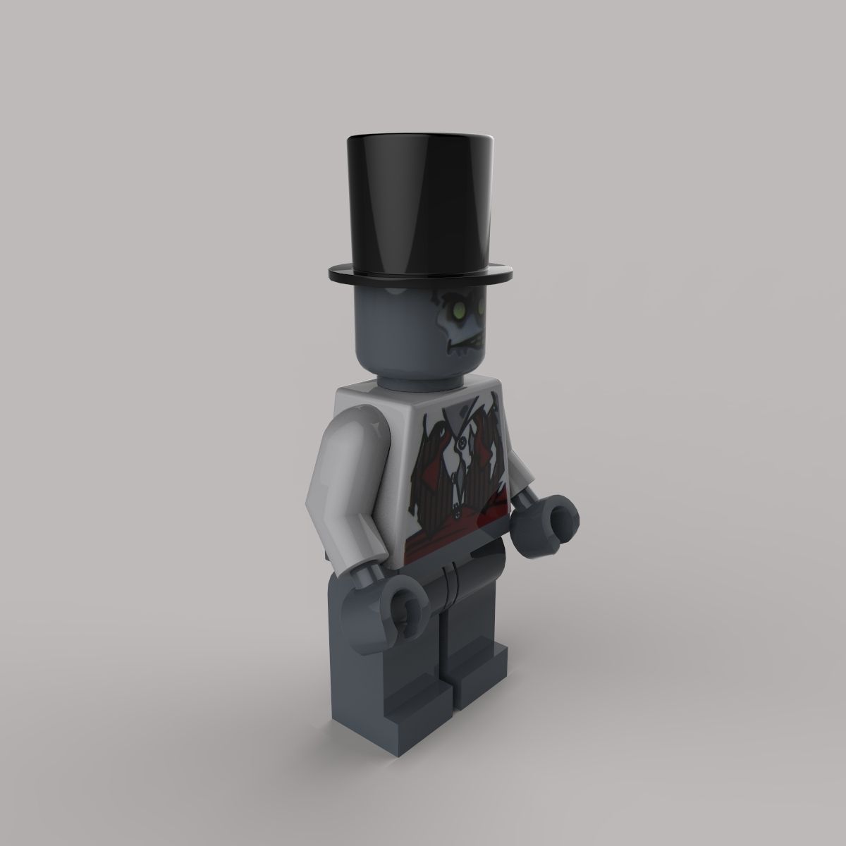 Zombie Groom 3D model_2