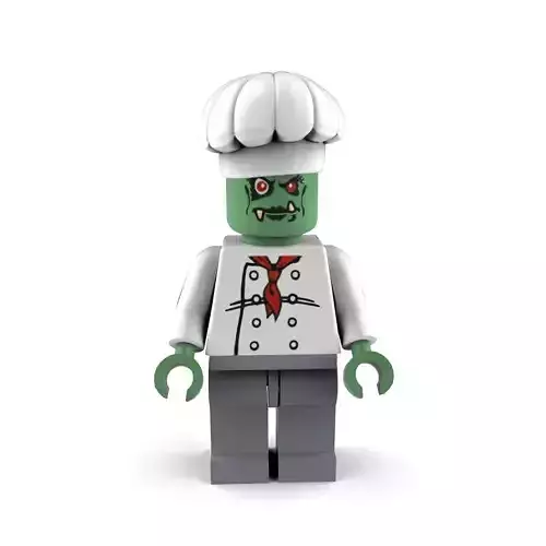 Zombie Chef 3D model