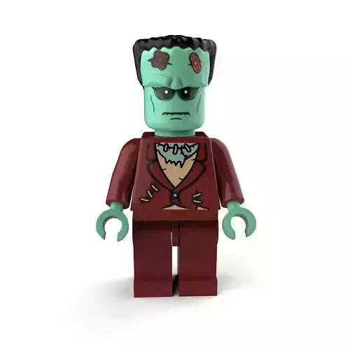 Frankenstein Lego 3D model