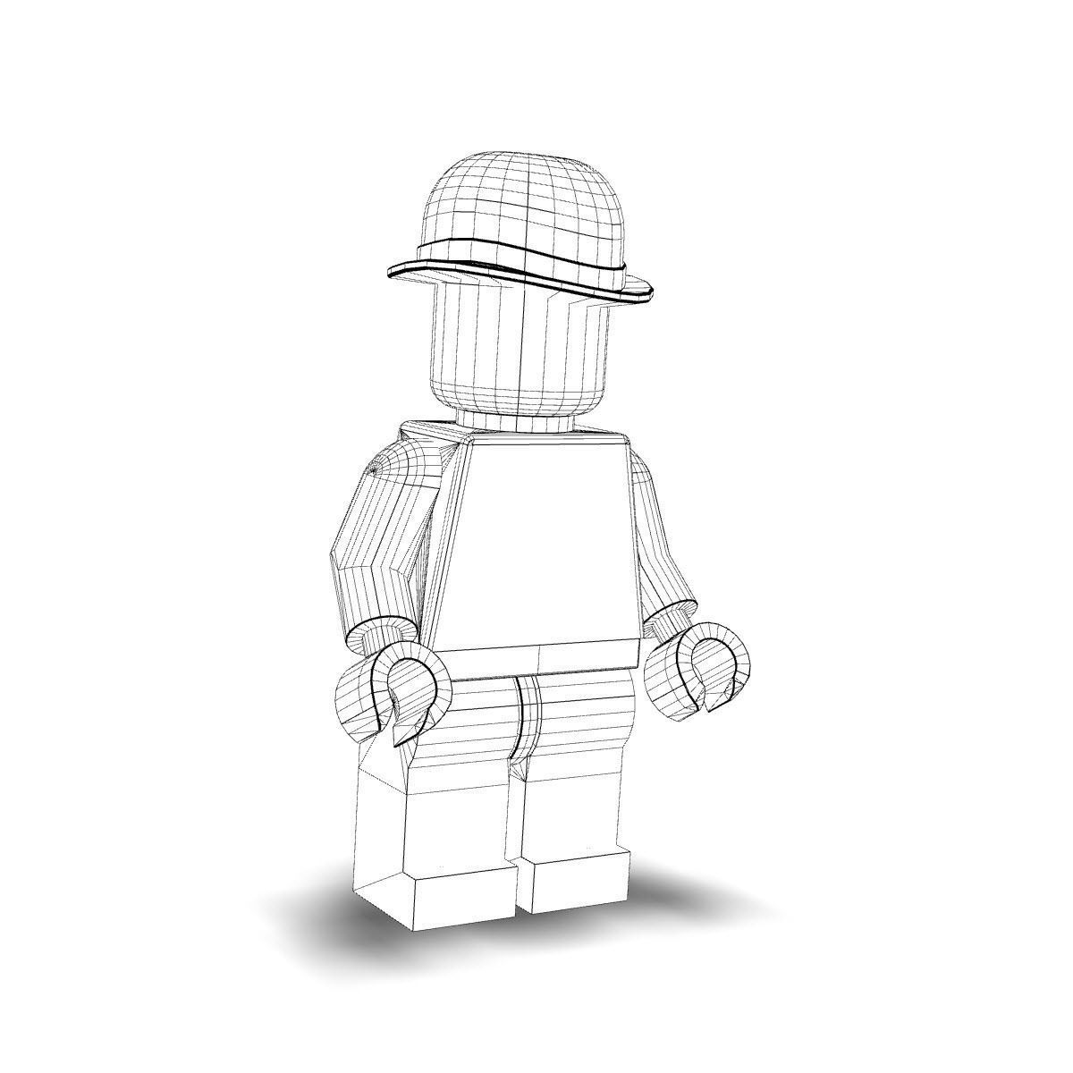 The Riddler lego figure dressed as batman 3D model | CGTrader