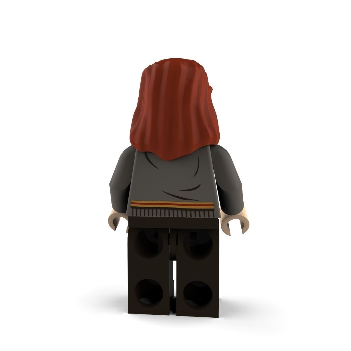 Hermoine lego harry potter character 3D model_3