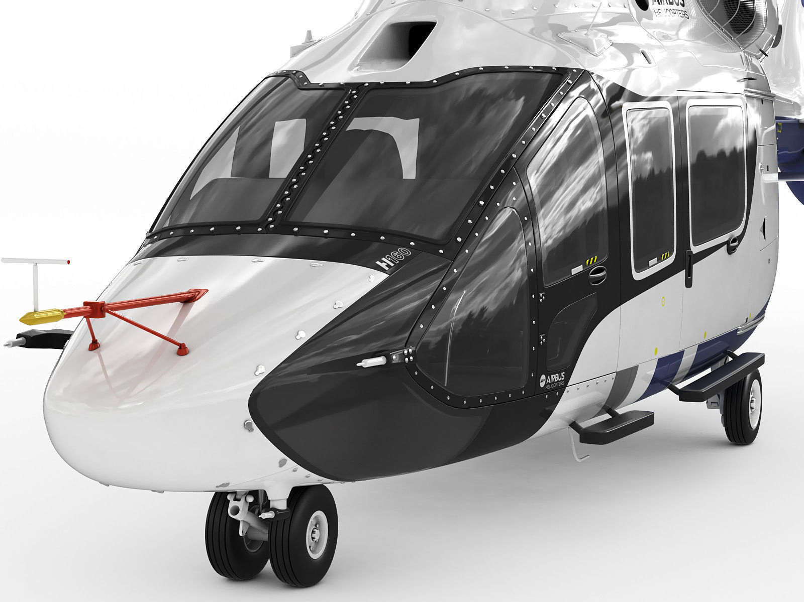 Airbus Helicopter H160 3D model_7