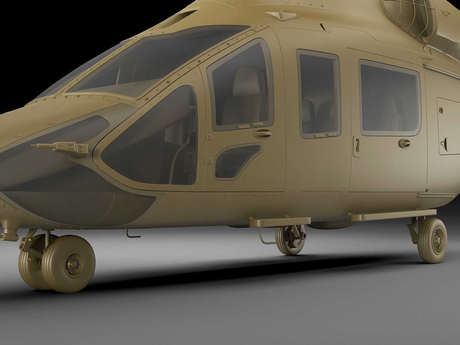 Airbus Helicopter H160 3D model_21
