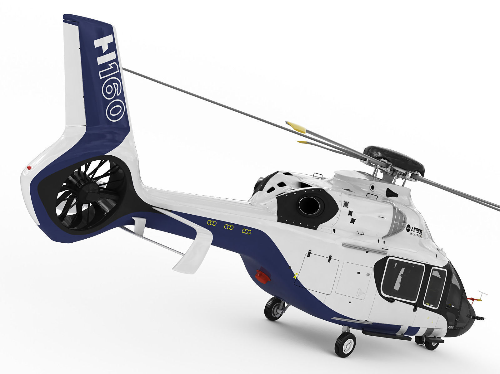 Airbus Helicopter H160 3D model_3