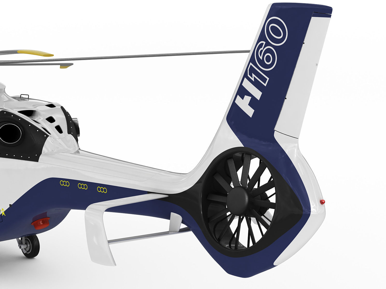 Airbus Helicopter H160 3D model_9