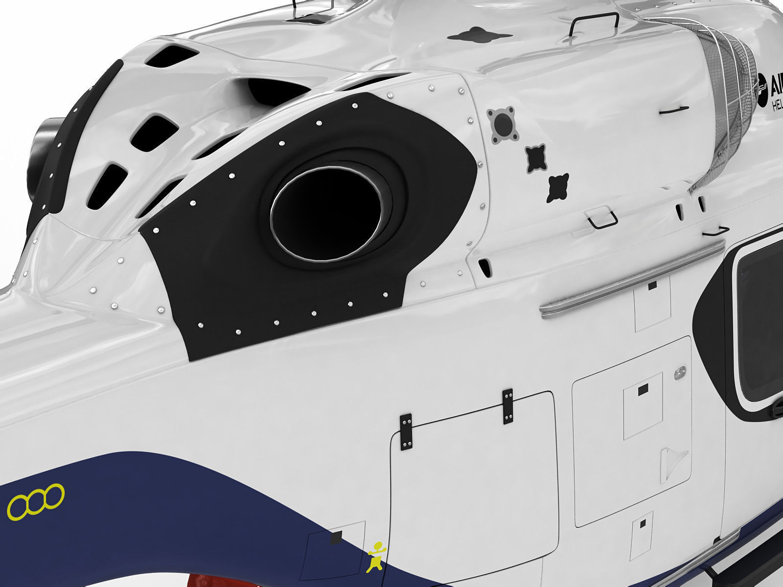 Airbus Helicopter H160 3D model_11