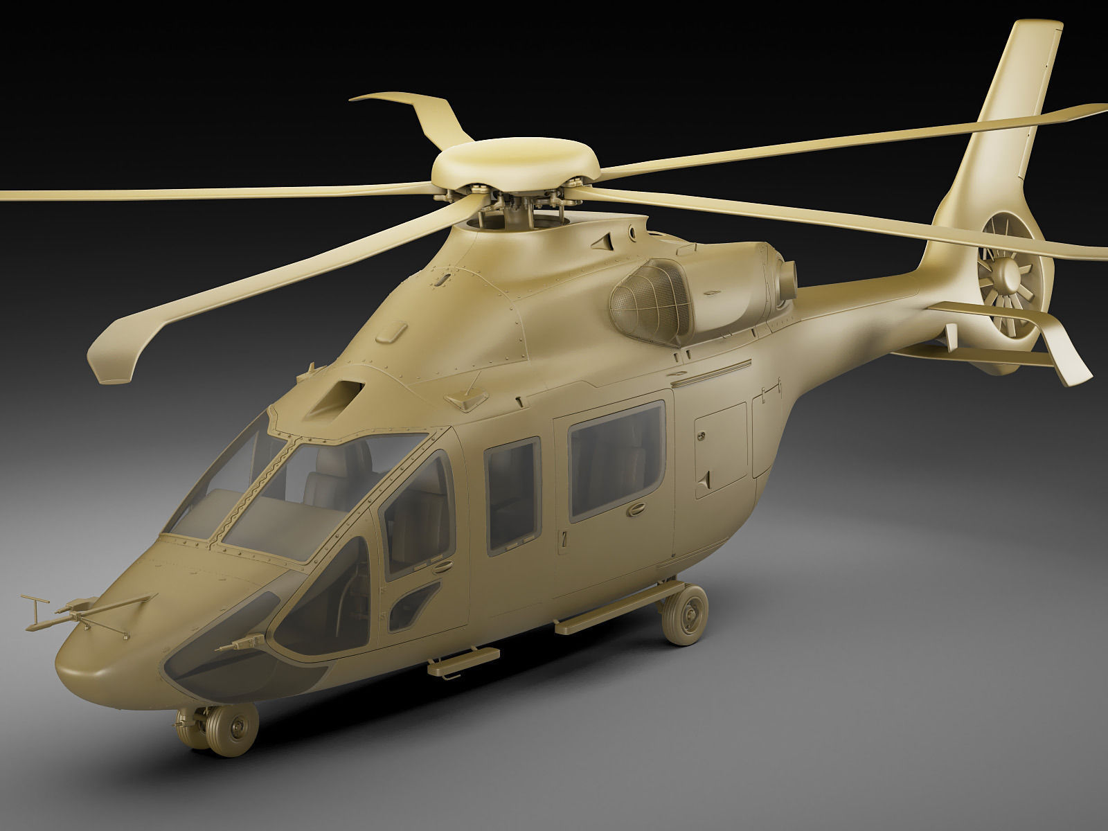 Airbus Helicopter H160 3D model_19