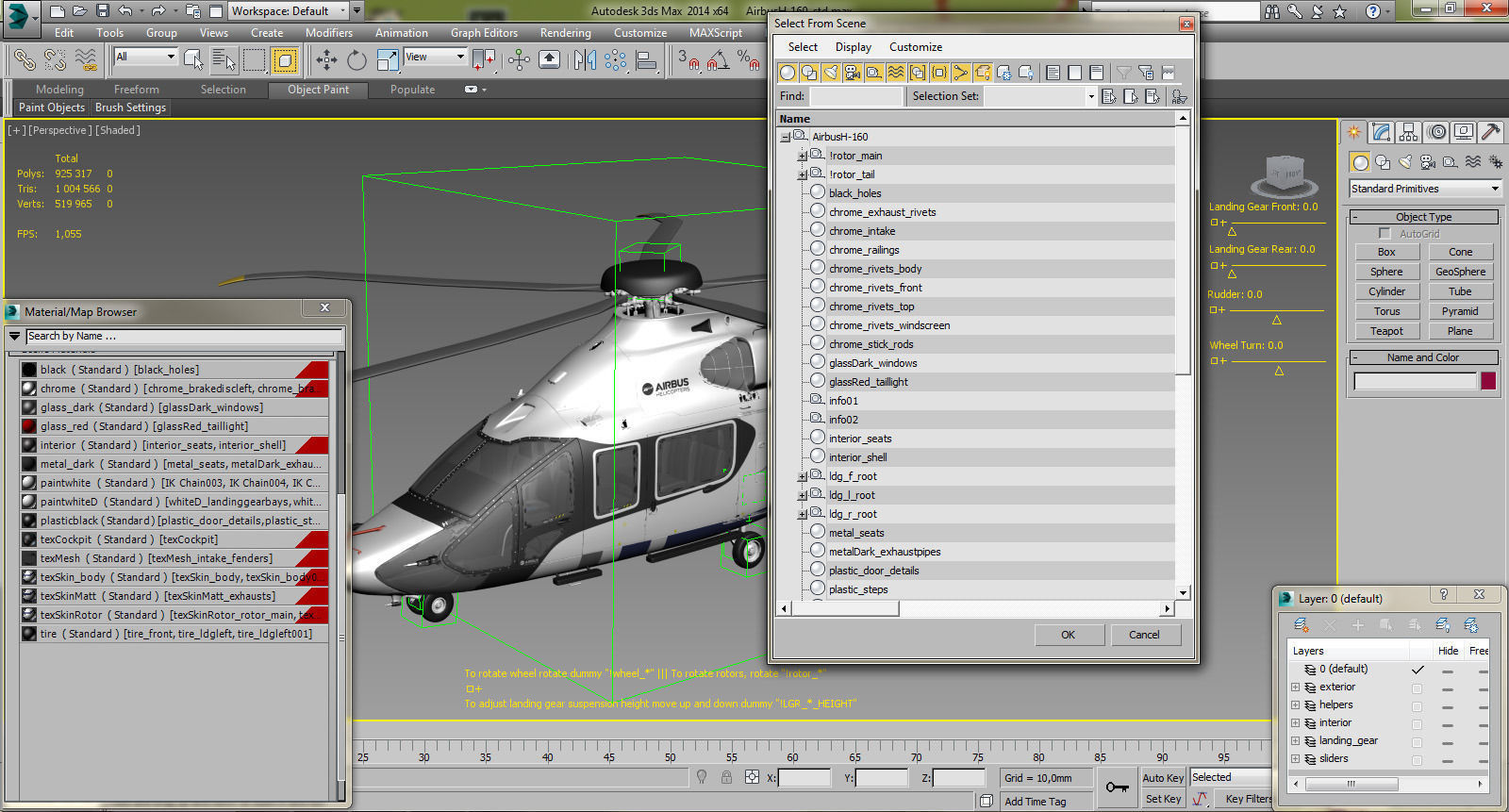 Airbus Helicopter H160 3D model_27