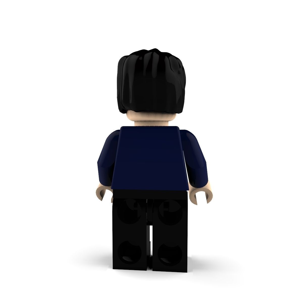 HarryPotterCasual lego harry potter minifigure 3D model_3