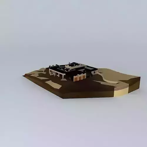 Adobe Santa fe (Montezuma House)