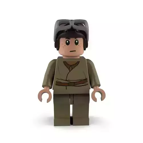 Young Anakin 3D model