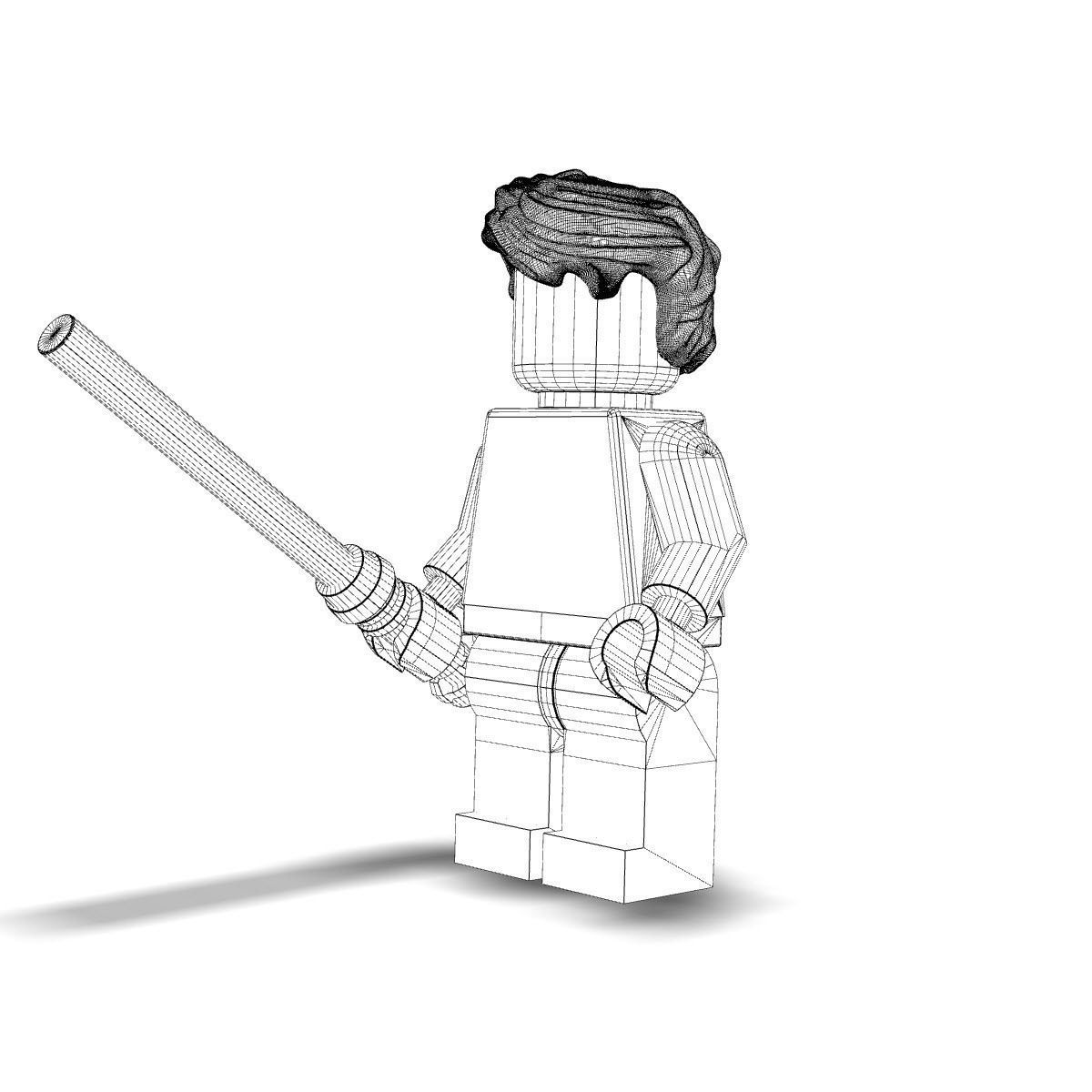 Anakin Apprentice 3D model_6