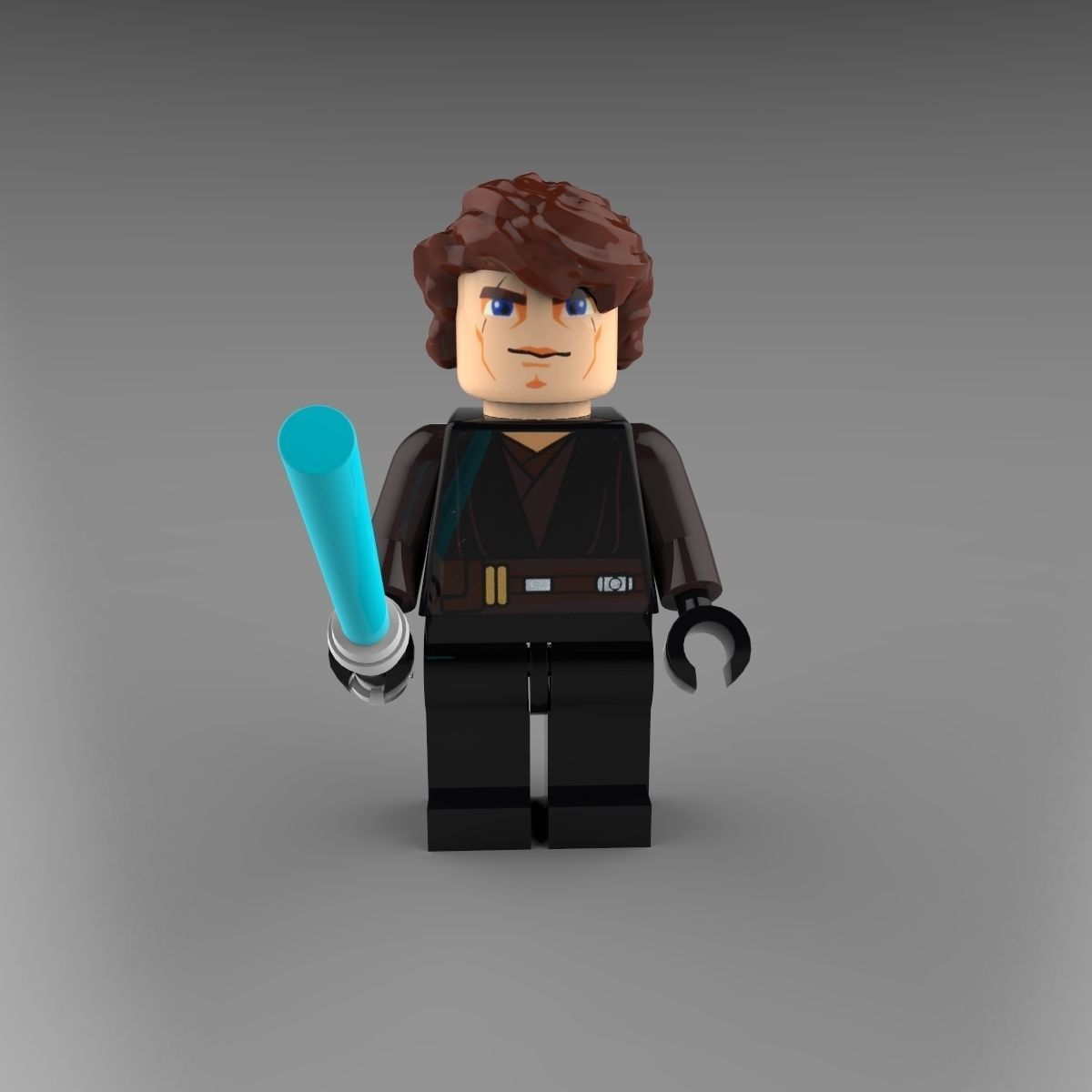 Anakin Apprentice 3D model_4