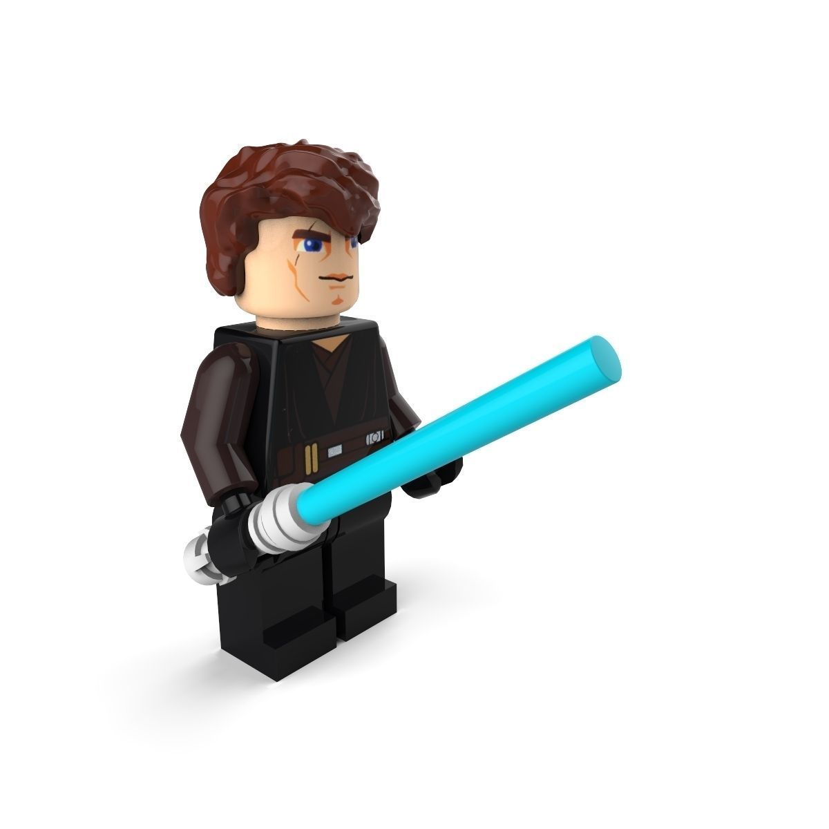 Anakin Apprentice 3D model_1