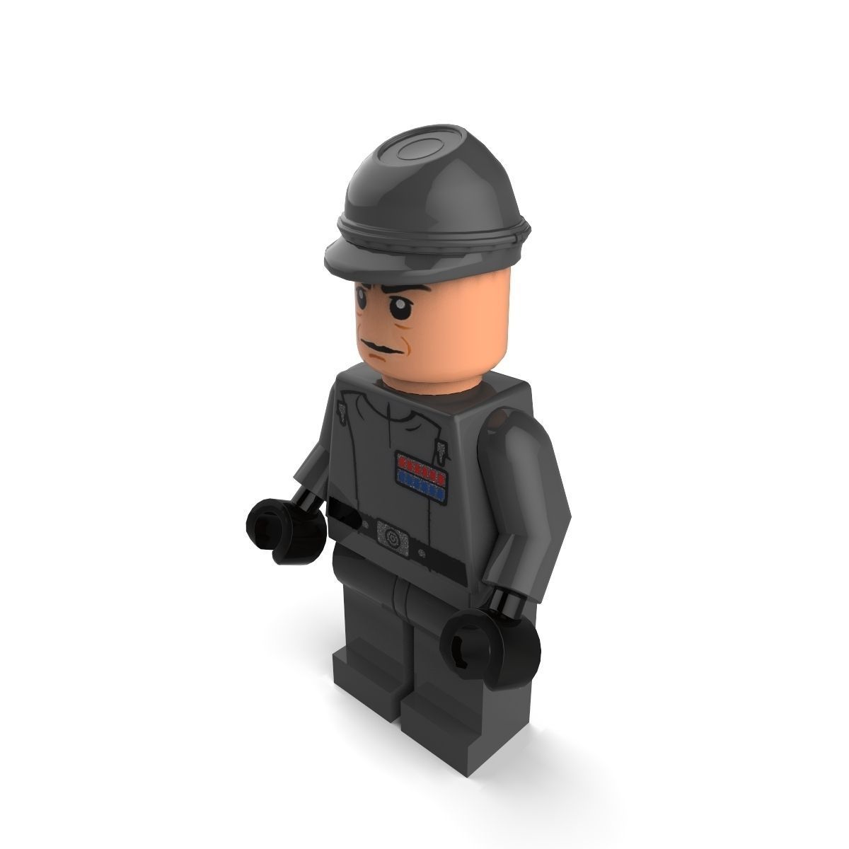 Admiral Piett 3D model_2