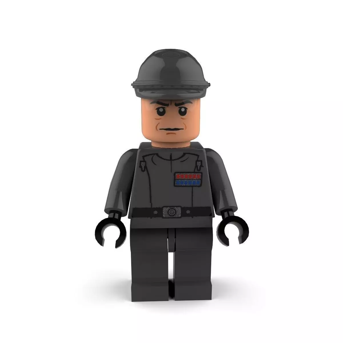 Admiral Piett 3D model_0