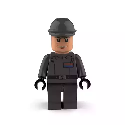 Admiral Piett 3D model