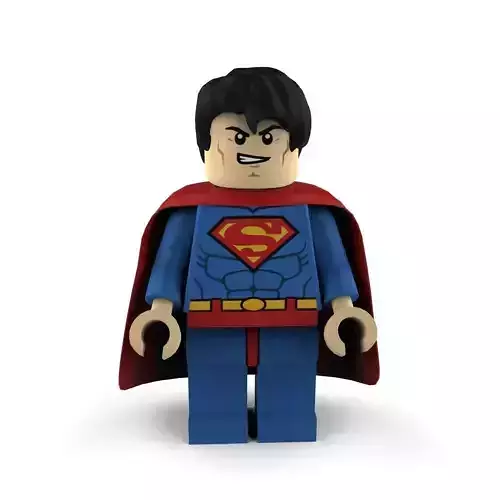Superman Lego 3D model