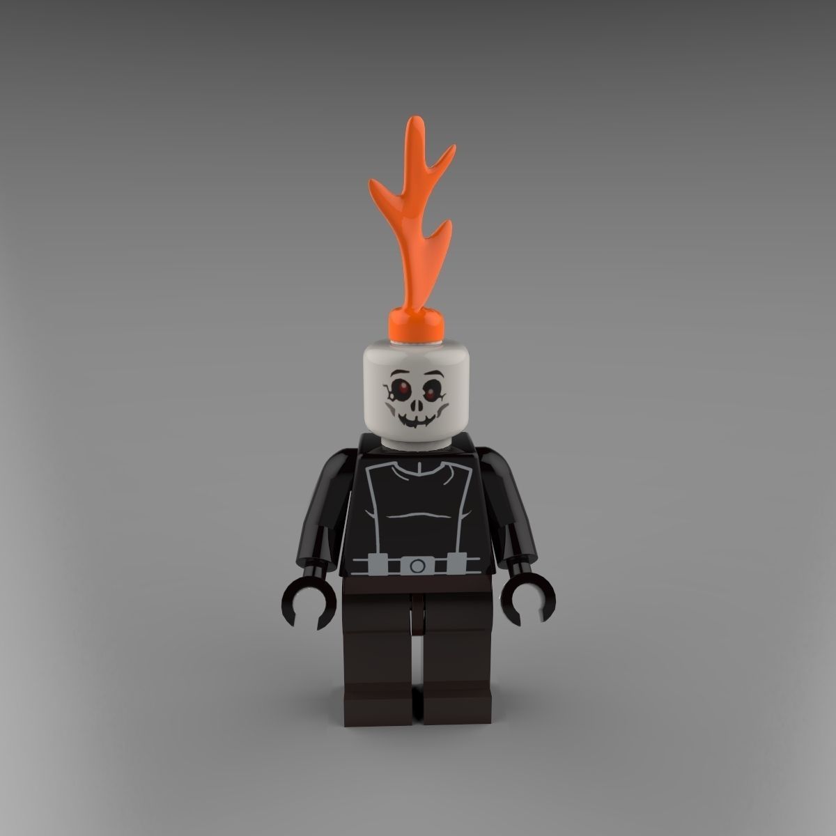 Ghost Rider 3D model_4