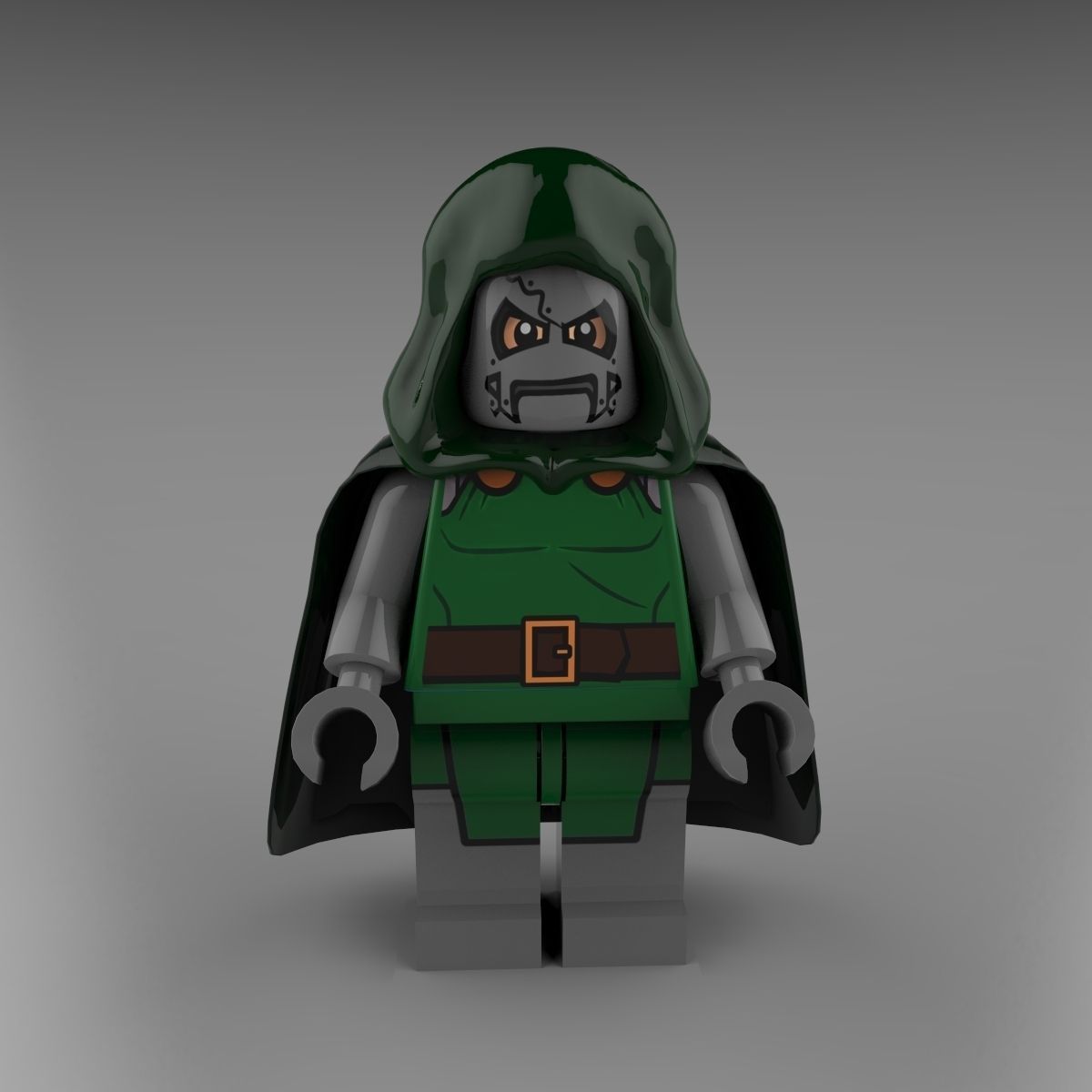 Doctor Doom 3D model_4