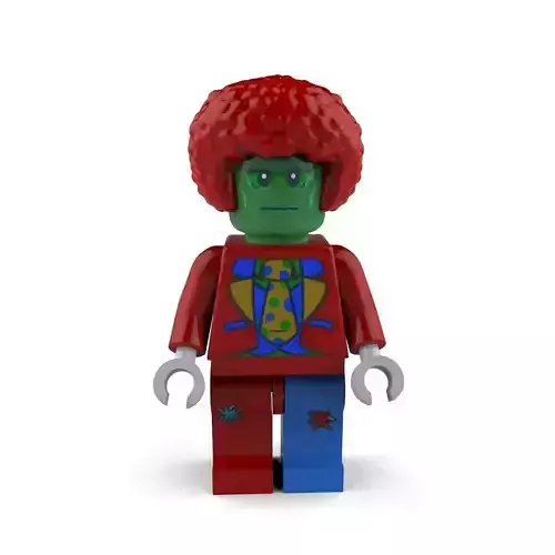 Zombie Clown 3D model