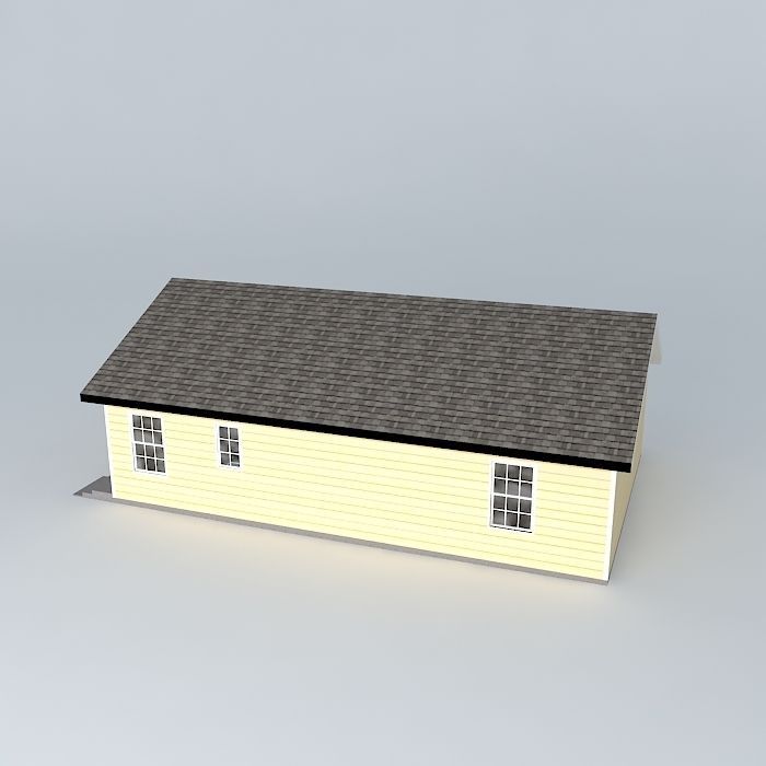 House Free 3D model_1