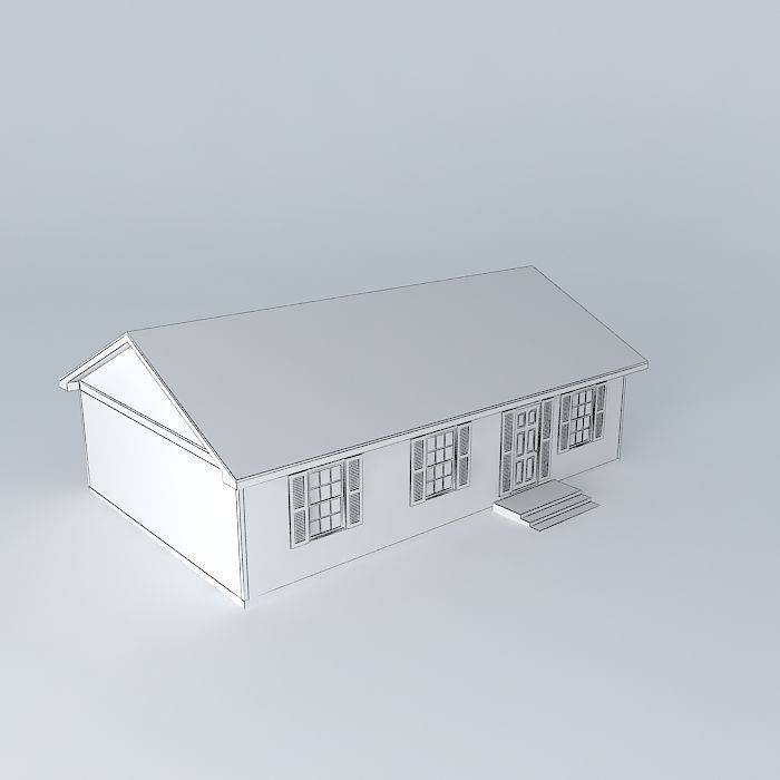House Free 3D model_3