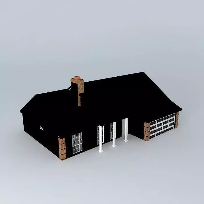 House Free 3D model_0
