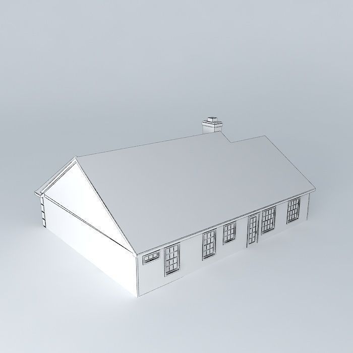 House Free 3D model_4