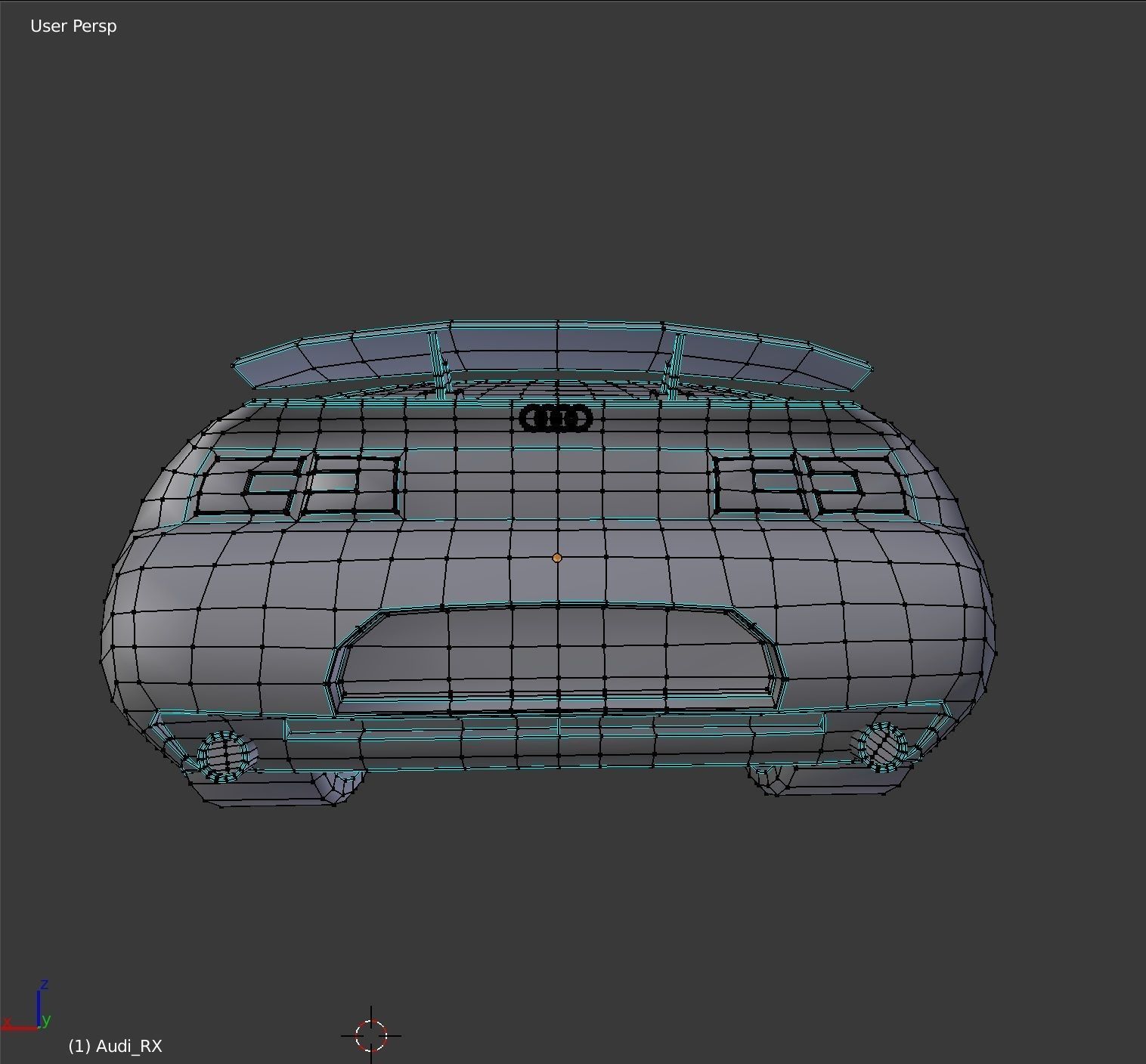 A Hybrid Concept Google Car AAA Low-poly 3D model_10