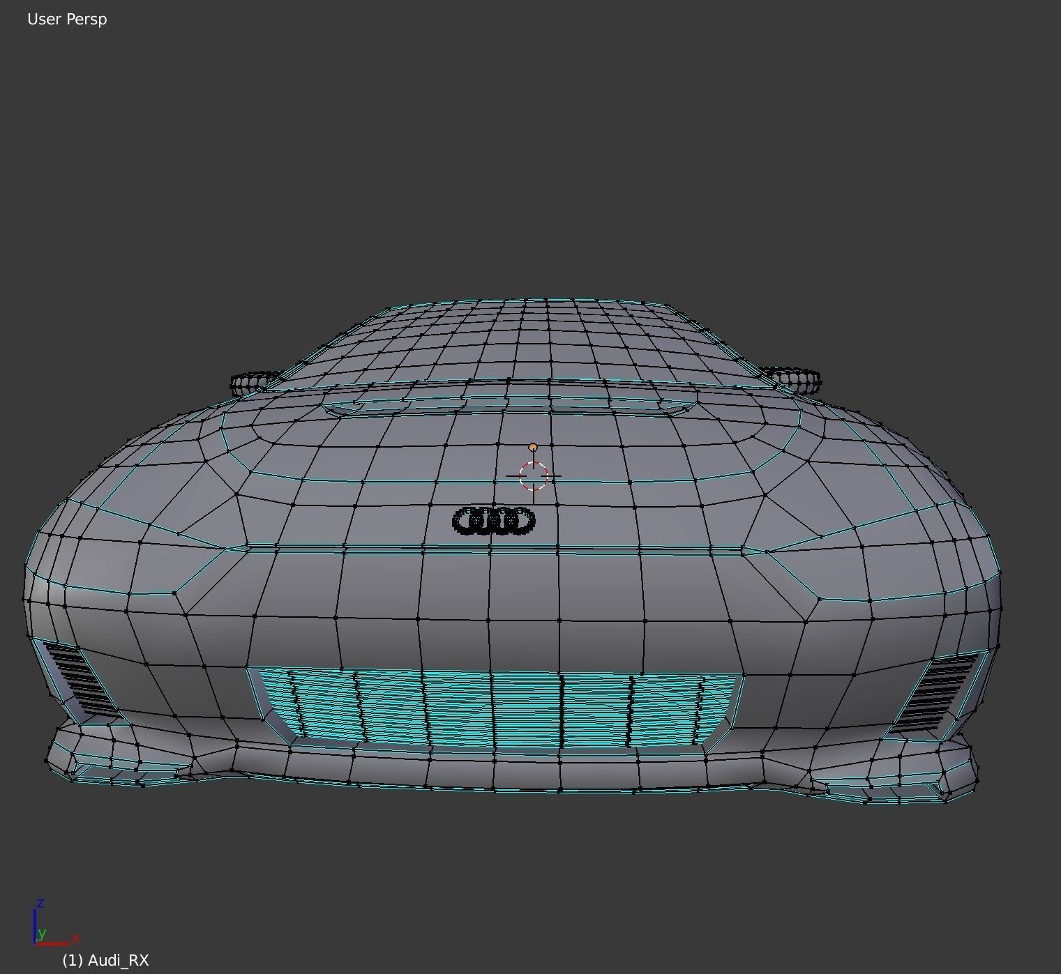 A Hybrid Concept Google Car AAA Low-poly 3D model_8