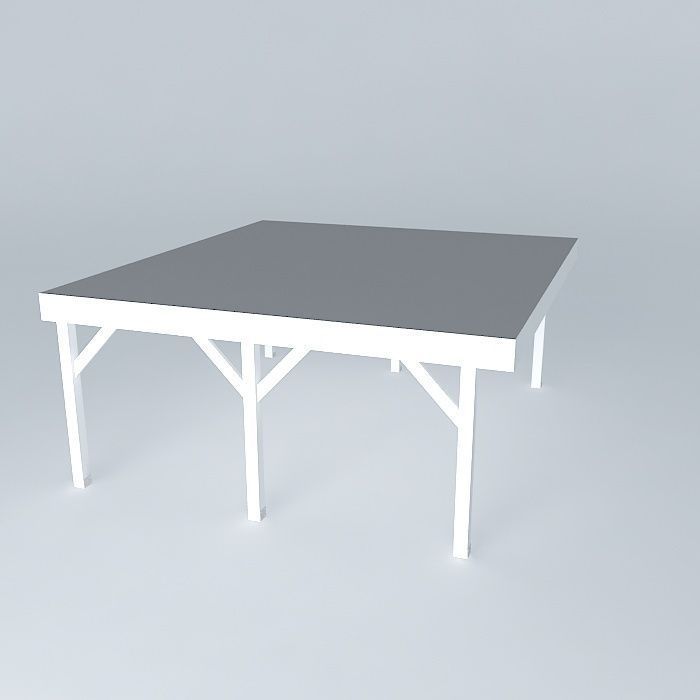 Decochalet 2015 Bero Jacques carport Free 3D model_1